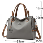 Bolsa tote de couro macio