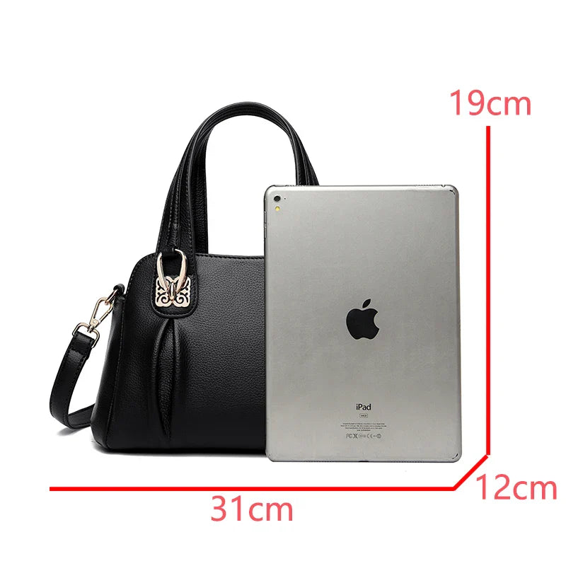 Bolsa tote de couro Ladi