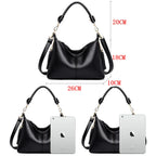 Bolsa tote de couro Dona