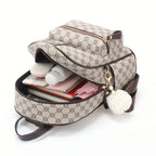 Mochila de couro Naty, novo modelo 2026