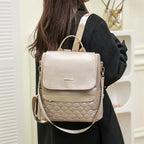 Mochila feminina de couro Fox