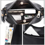 Bolsa tote de couro Dona