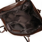 Bolsa havaiana com estampa geométrica