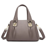 Bolsa tote de couro Ladi