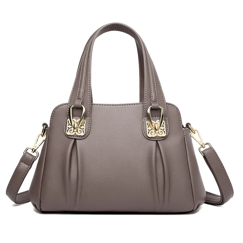 Bolsa tote de couro Ladi