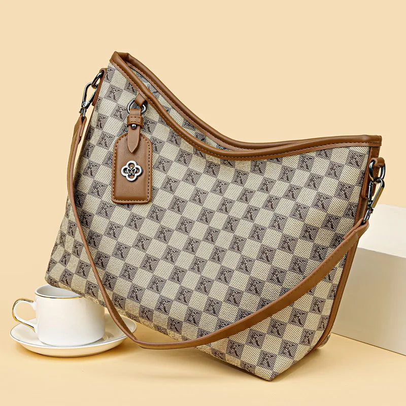 Bolsa tote Loft em couro