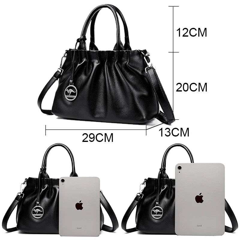 Bolsa Tote Mara Lúcia em couro