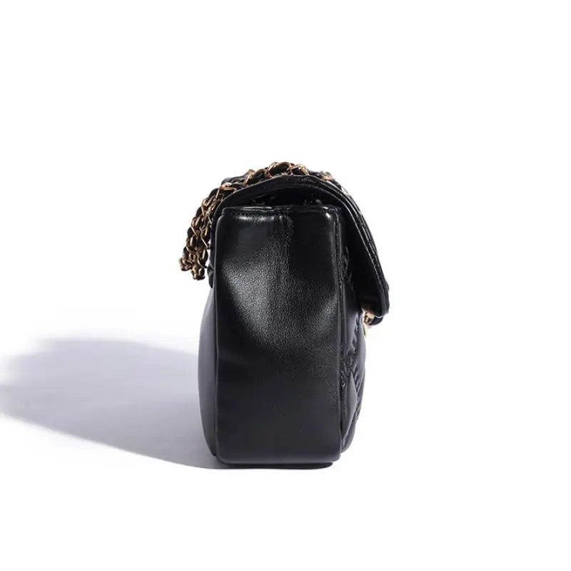 Bolsa Ana Lucia em couro acolchoado