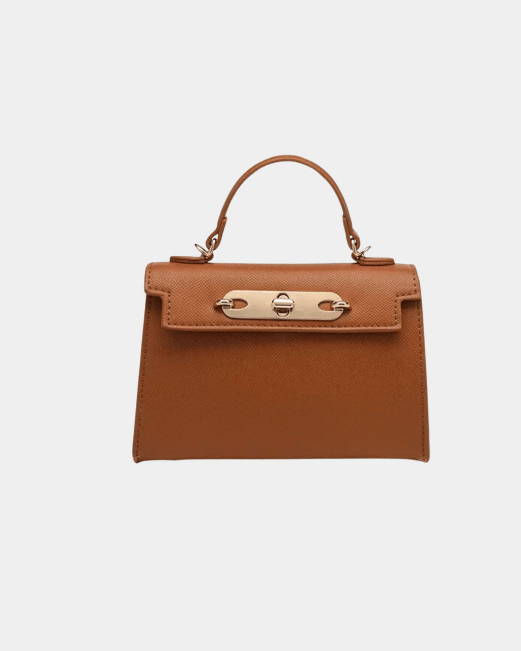 Bolsa de couro Hyde com alça de corrente