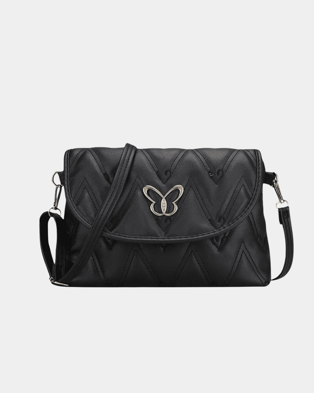 Bolsa acolchoada de couro Helen