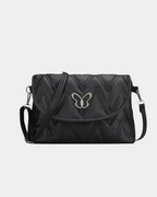 Bolsa acolchoada de couro Helen