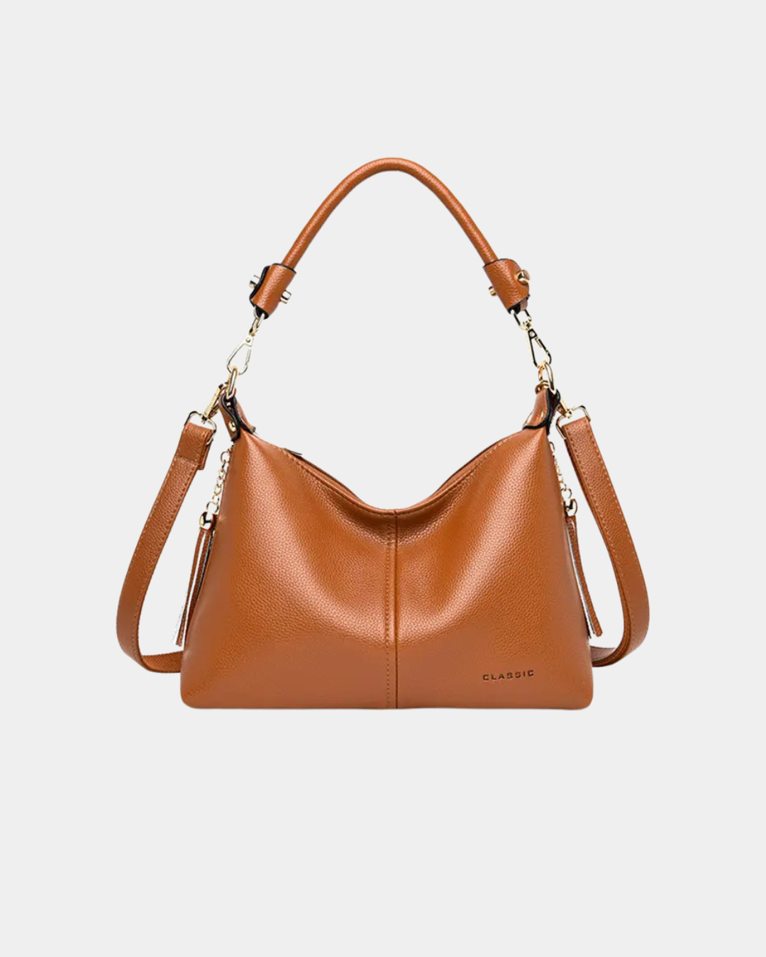 Bolsa tote de couro Dona