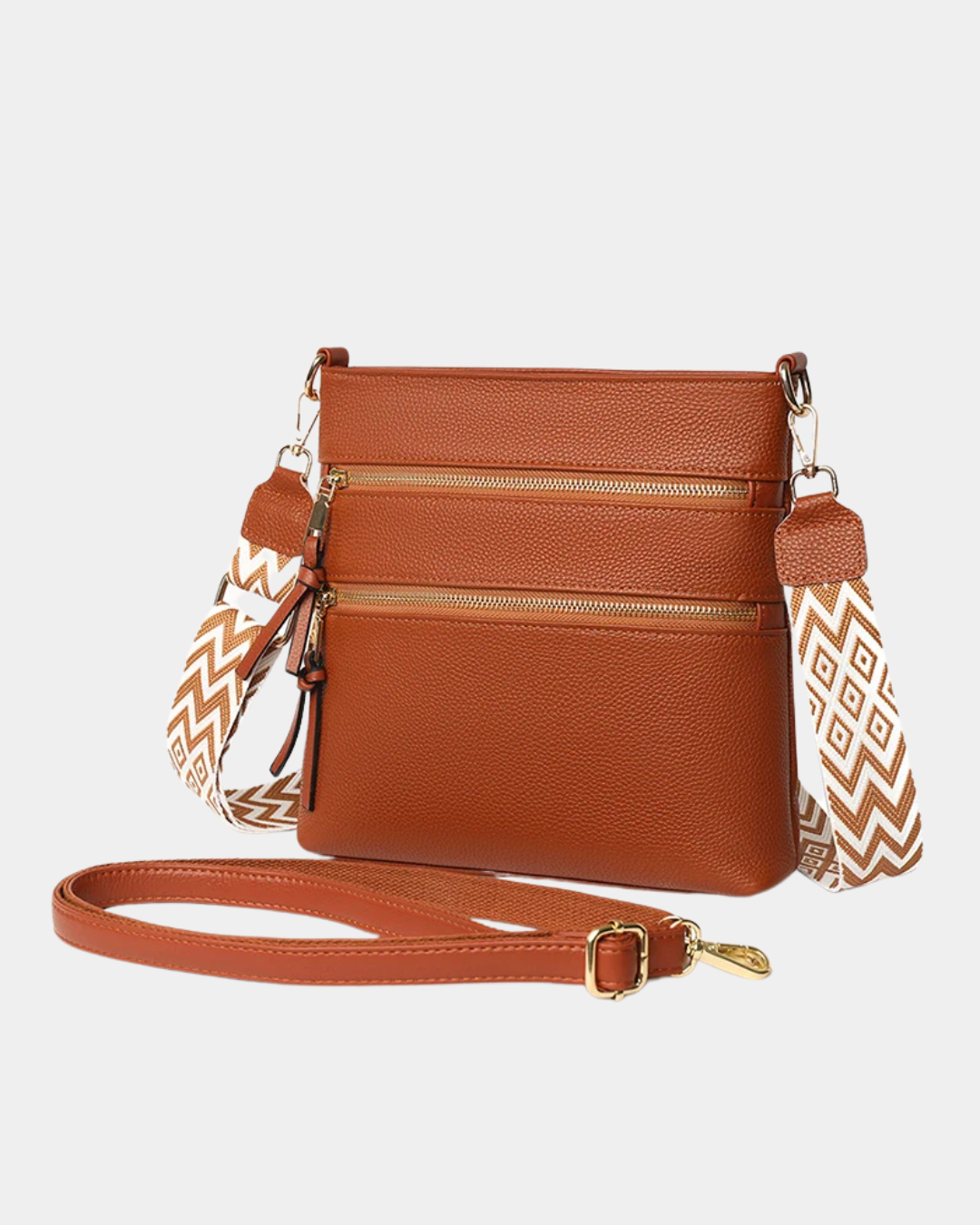 Bolsa Ipanema com zíper duplo