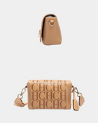 Bolsa tiracolo clássica em couro