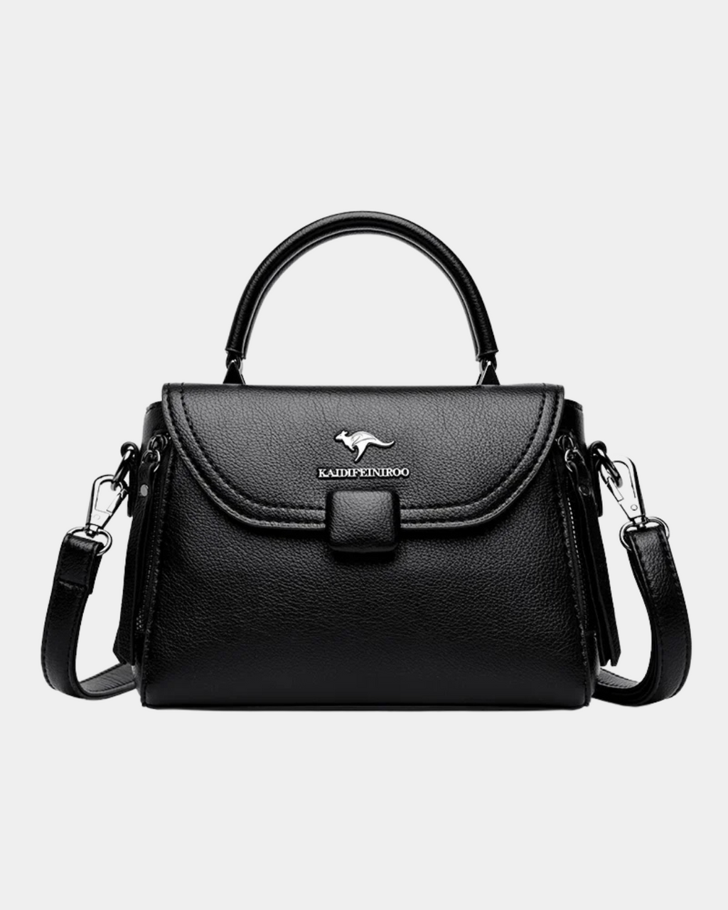 Bolsa Joana em cour com 2 alças ajustáveis