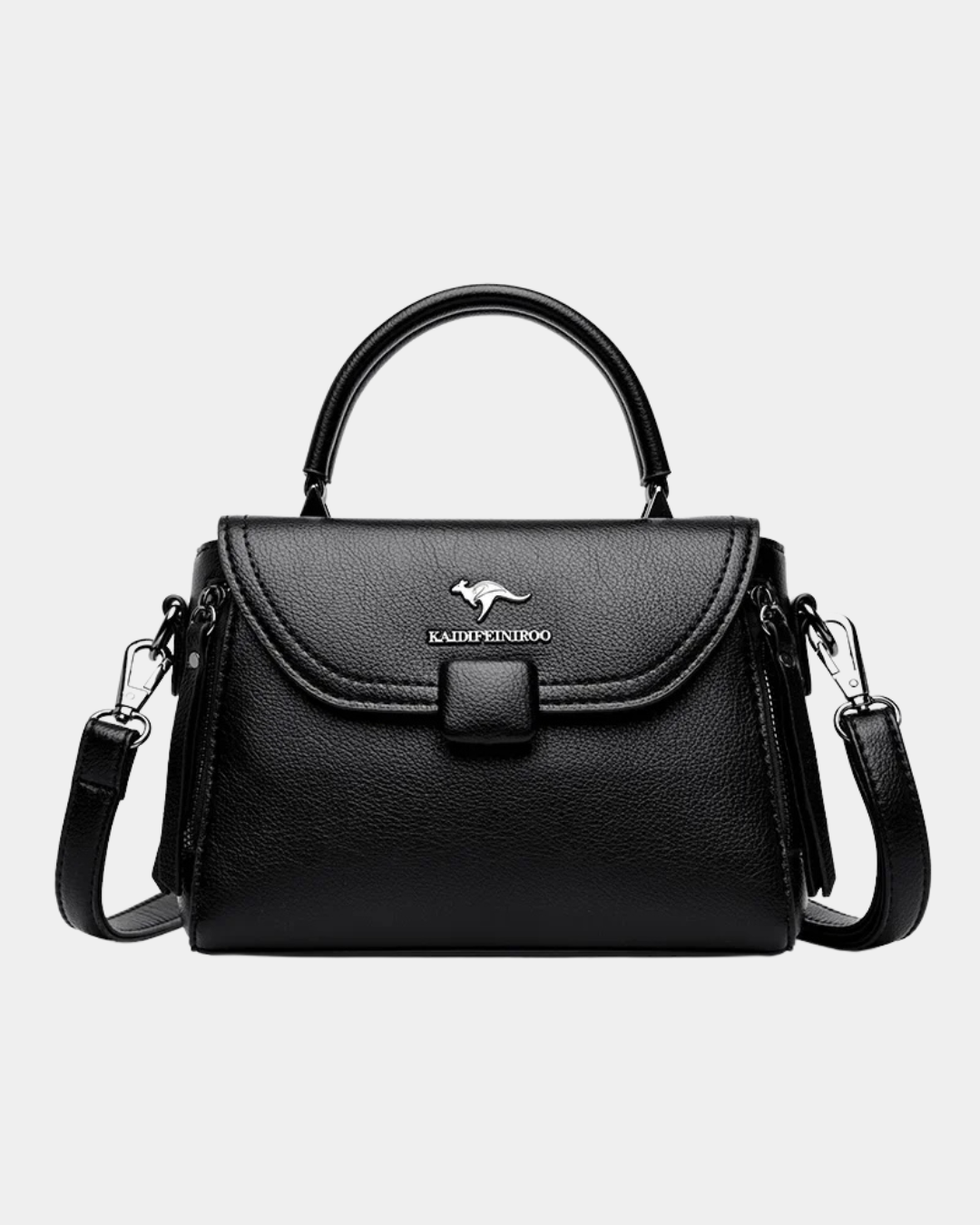 Bolsa Joana em cour com 2 alças ajustáveis
