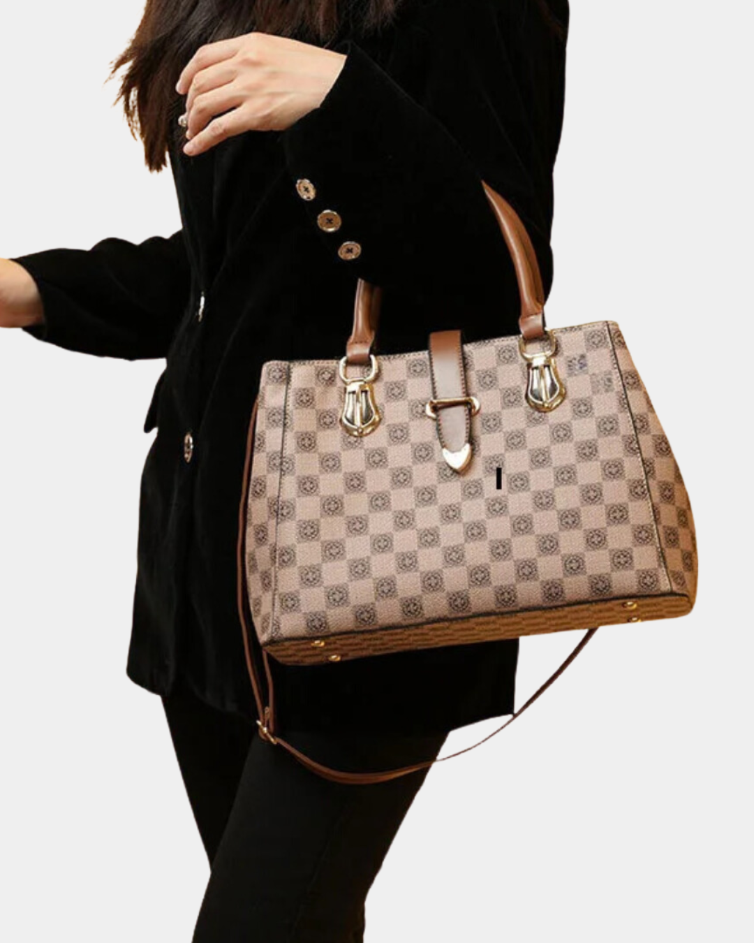 Nova Bolsa de luxo Samara + Carteir grátis