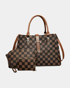 Nova Bolsa de luxo Samara + Carteir grátis