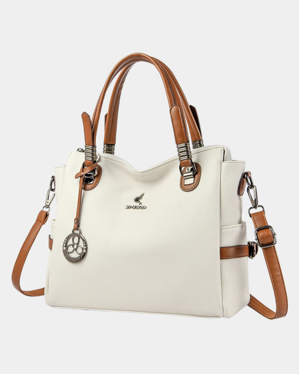 Bolsa tote de couro macio
