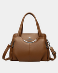 Bolsa tote de couro Sandra Mares