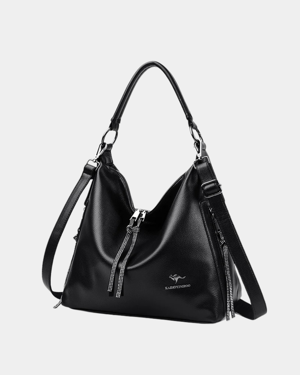 Bolsa tote de couro genuíno