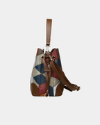 Bolsa Iva com estampa geométrica