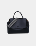 Bolsa elegante em couro genuíno