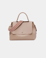 Bolsa elegante em couro genuíno