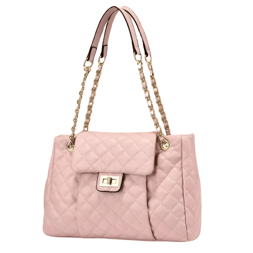 Bolsa de couro acolchoada belga