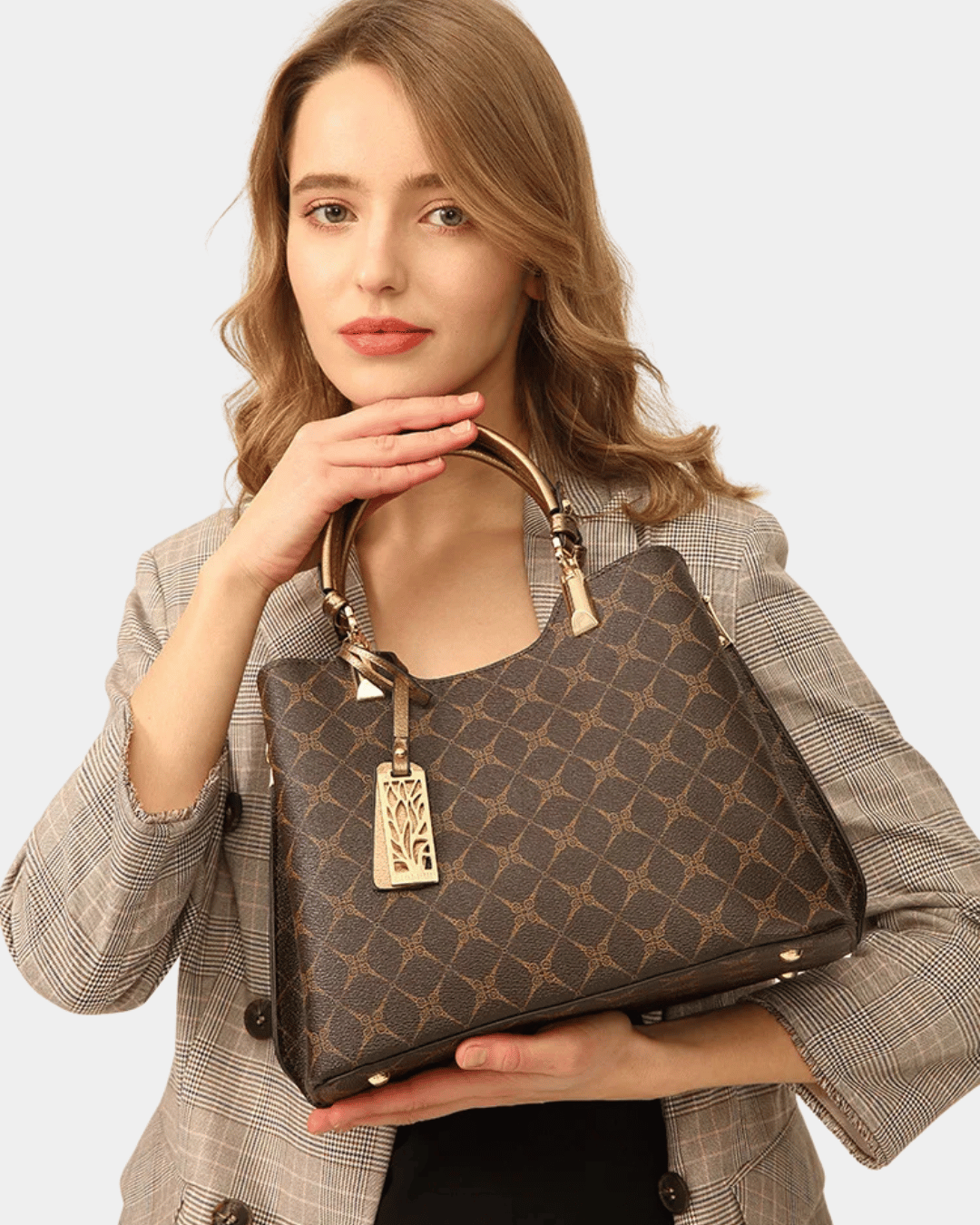 Bolsa de couro Amélia