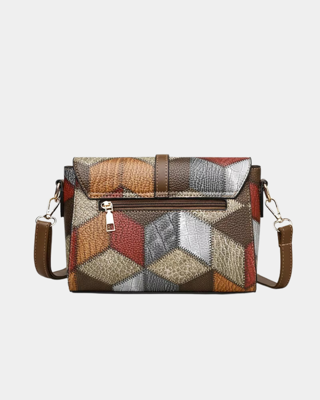 Bolsa Flopy com estampa Geométric
