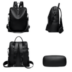 Mochila de couro Poliana