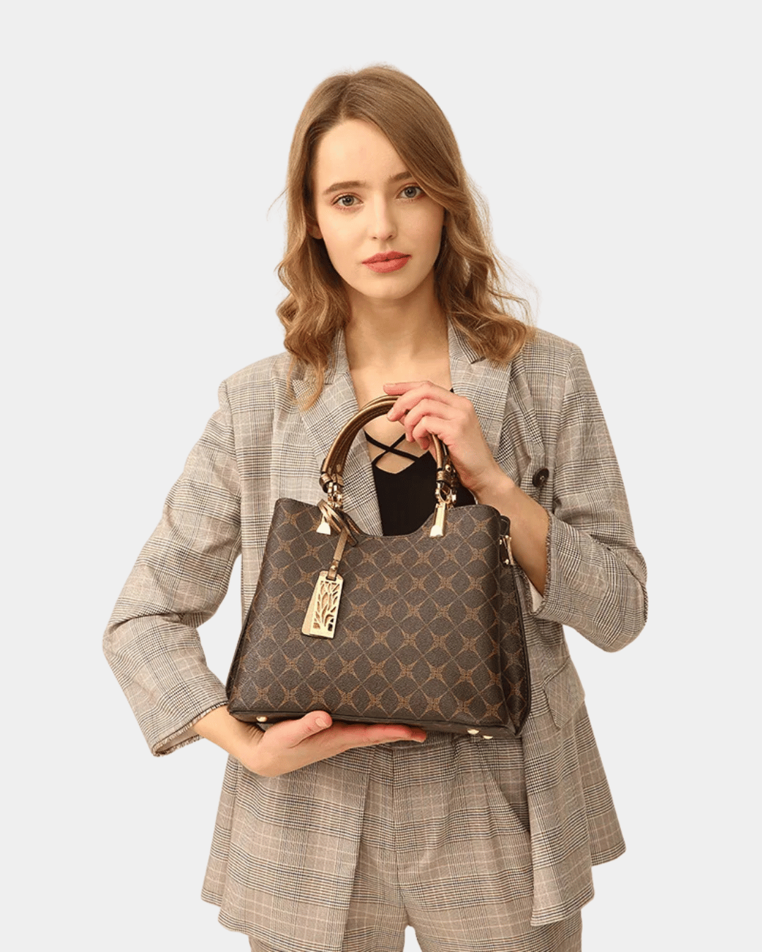 Bolsa de couro Amélia